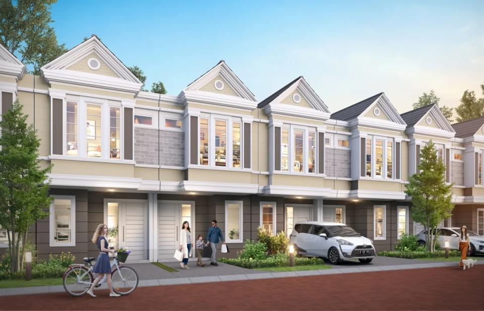 Amarillo Village Tipe lebar 4 4 x 8 